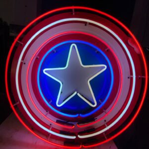 captain america cam neon tabela şirin neon